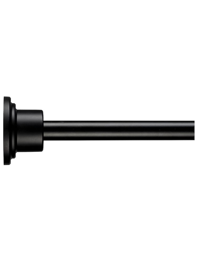 Croydex Black Stick 'n' Lock™ Premium 23M Shower Rod - Image 1 of 3