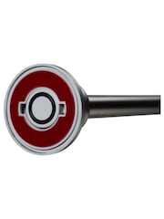 Croydex Black Stick 'n' Lock™ Premium 23M Shower Rod - Image 2 of 3