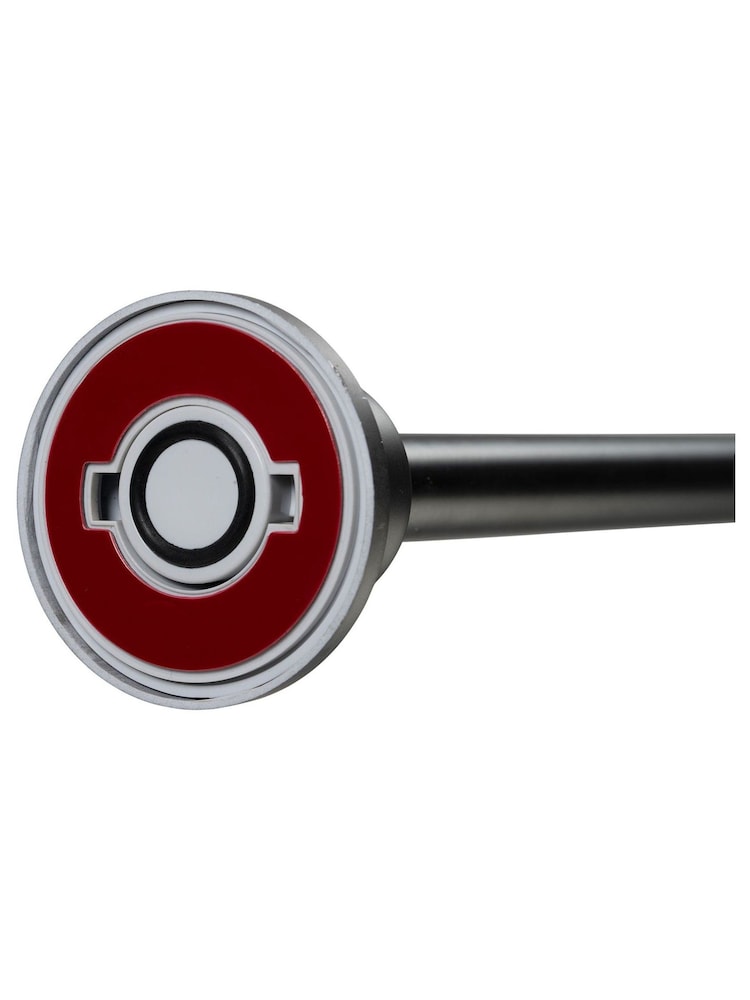 Croydex Black Stick 'n' Lock™ Premium 23M Shower Rod - Image 2 of 3