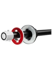 Croydex Black Stick 'n' Lock™ Premium 23M Shower Rod - Image 3 of 3