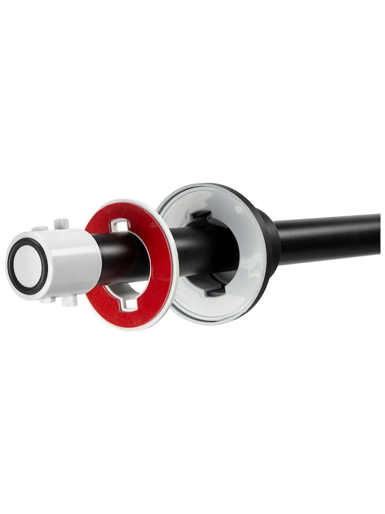 Croydex Black Stick 'n' Lock™ Premium 23M Shower Rod - Image 3 of 3