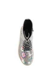 Pavers Multi Ladies Lace Up Ankle Boots - Image 4 of 5