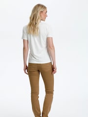Cream Naia Black V-Neck T-Shirt - Image 2 of 8