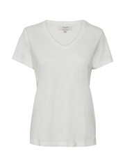 Cream Naia Black V-Neck T-Shirt - Image 6 of 8