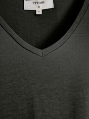 Cream Naia Black V-Neck T-Shirt - Image 8 of 8