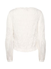 Cream Henva Smock Blouse - Image 5 of 5