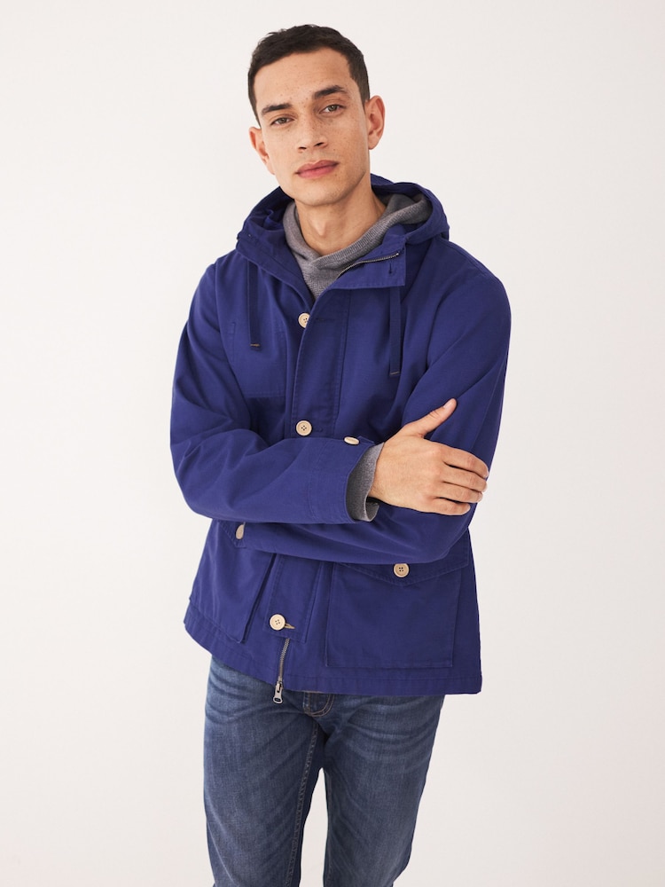 White Stuff Blue Cascade Jacket - Image 1 of 6 White Stuff Blue Cascade Jacket - Image 1 of 6