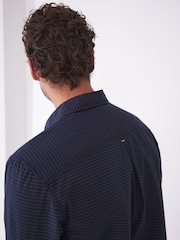 White Stuff Blue Geo Print Shirt - Image 2 of 6