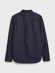 White Stuff Blue Geo Print Shirt - Image 5 of 6