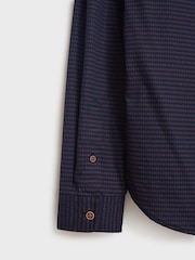 White Stuff Blue Geo Print Shirt - Image 6 of 6