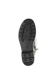 Pavers Black Multi Ladies Lace Up Ankle Boots - Image 5 of 5