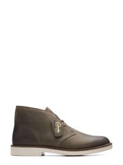 Clarks Dark Olive Green Lea Desert Boot 2 Boots - Image 1 of 7