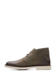 Clarks Dark Olive Green Lea Desert Boot 2 Boots - Image 2 of 7
