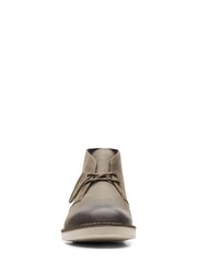 Clarks Dark Olive Green Lea Desert Boot 2 Boots - Image 5 of 7