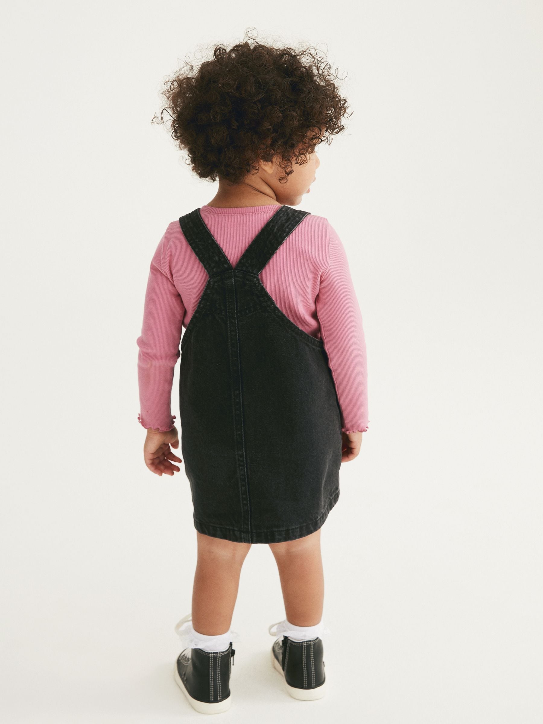 Kids Soor Ploom Harriet Pinafore - Mini Houndstooth | Garmentory