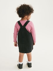Black Denim Pinafore Dress (3mths-7yrs) - Image 3 of 6