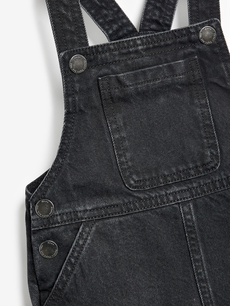 Black Denim Pinafore Dress (3mths-7yrs) - Image 6 of 6