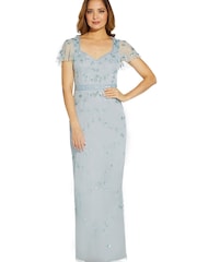 Adrianna Papell Papell Studio Beaded Long Dress - Image 1 of 5