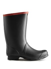 Hunter Black Argyll Short Knee Wellies - Image 1 of 5