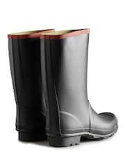 Hunter Black Argyll Short Knee Wellies - Image 3 of 5