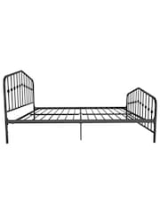 Novogratz Black Bushwick Metal Bed Frame - Image 4 of 5