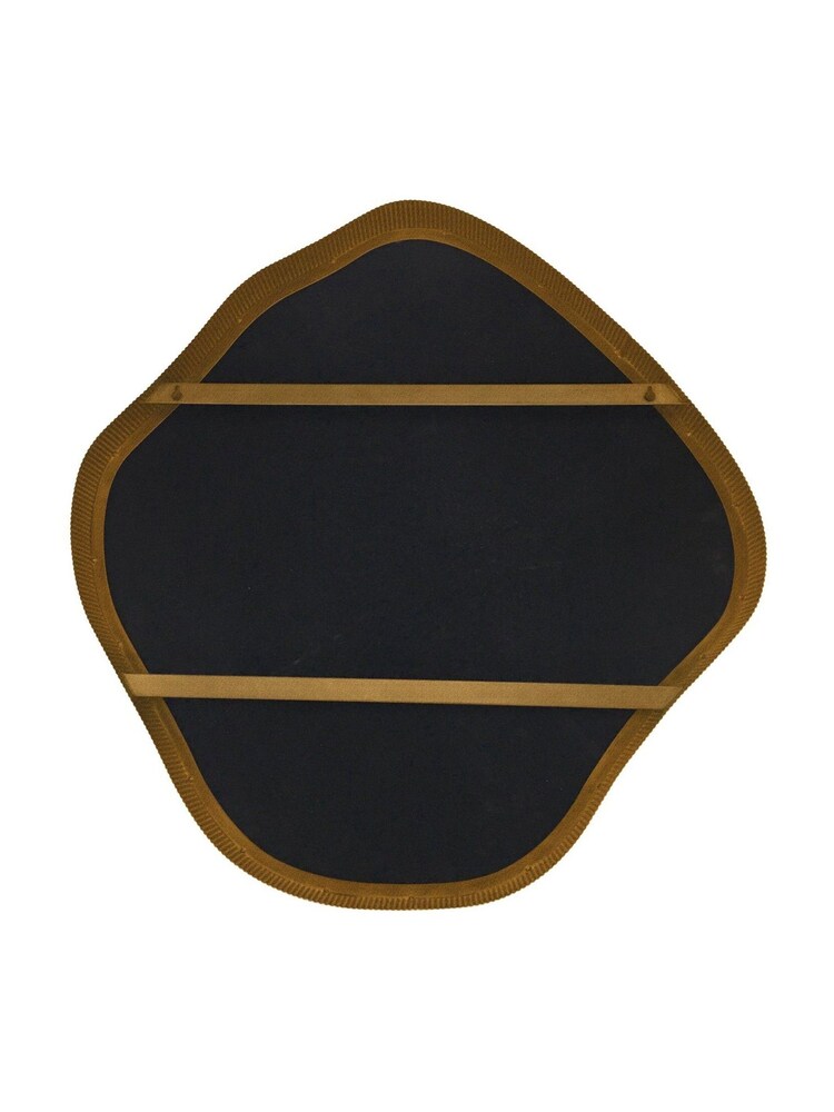 Libra Gold Small Organic Curved Mirror - Image 4 of 4