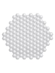 Libra Interiors Honeycomb Hexagonal Convex Mirror - Image 2 of 4
