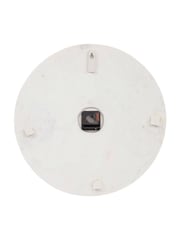 Libra Brass Inlay & Marble Wall Clock - Image 3 of 3