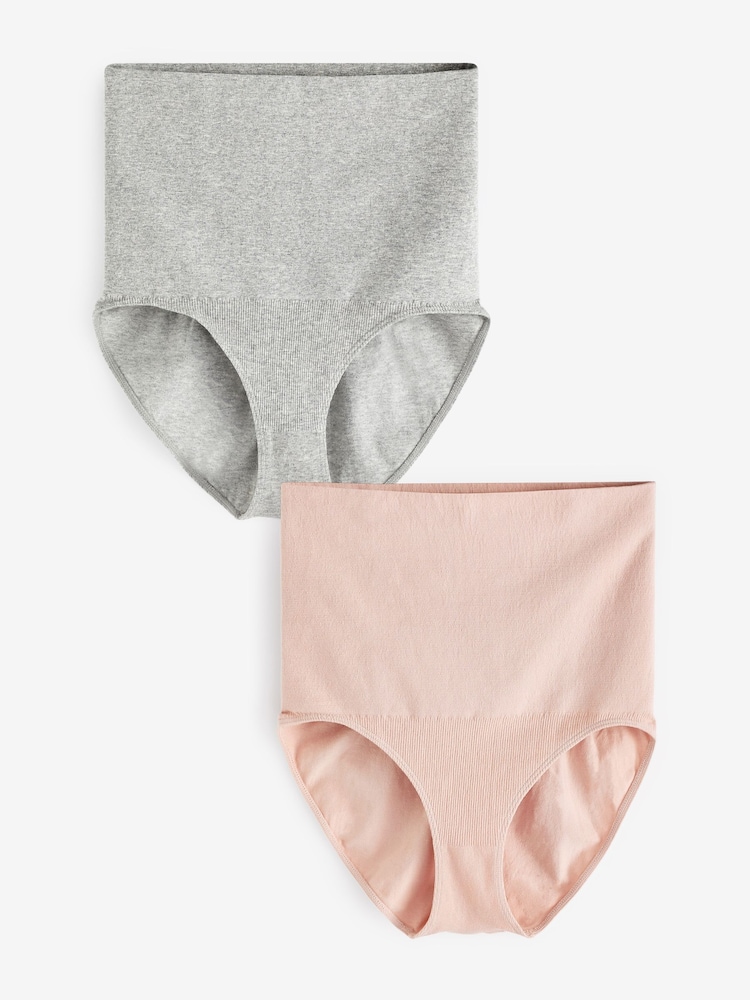 Braguitas posparto de efecto moldeador en gris y rosa palo de Seraphine–Pack de dos - Imagen 1 de 9 Braguitas posparto de efecto moldeador en gris y rosa palo de Seraphine–Pack de dos - Imagen 1 de 9