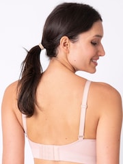 Seraphine Grey & Blush Pink Bamboo Maternity & Nursing Bras – Twin Pack - Image 2 of 5