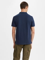 Темно-синий - Levi's® Housemark 100% Cotton Polo Shirt - Image 2 of 4