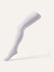 Monsoon White Annette Sparkle Tights - Image 2 of 2