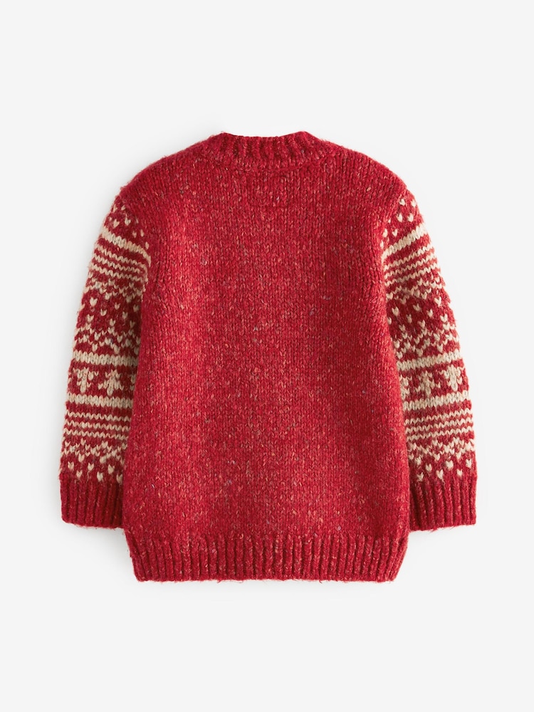 Red Reindeer Christmas Jumper (3mths-7yrs) - Image 5 of 5