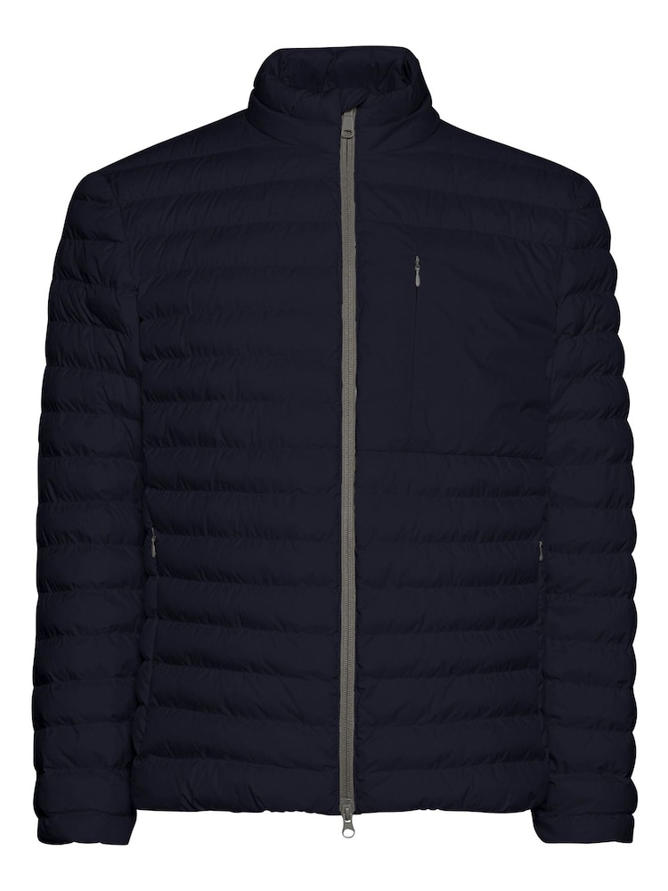 Geox Dennie Mens Short Blue Jacket - Image 1 of 5