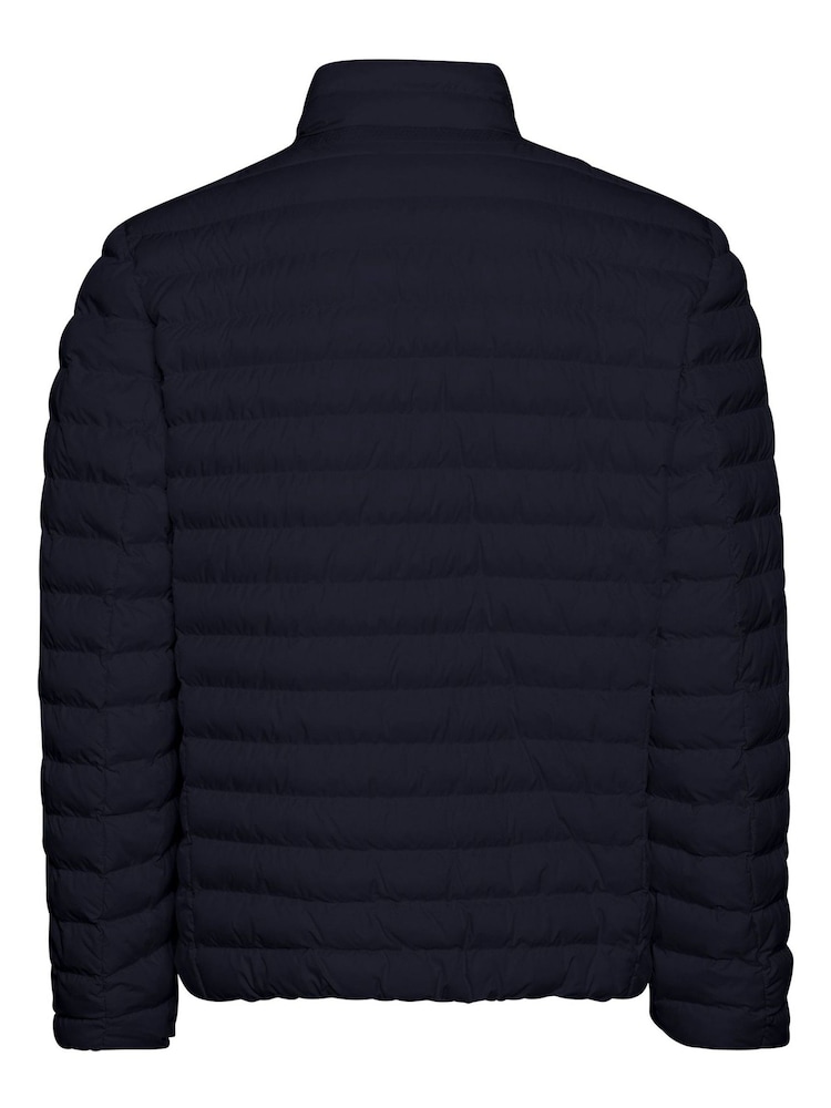 Geox Dennie Mens Short Blue Jacket - Image 2 of 5