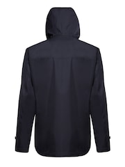 Geox Mens Bayle Blue Parka Jacket - Image 2 of 5