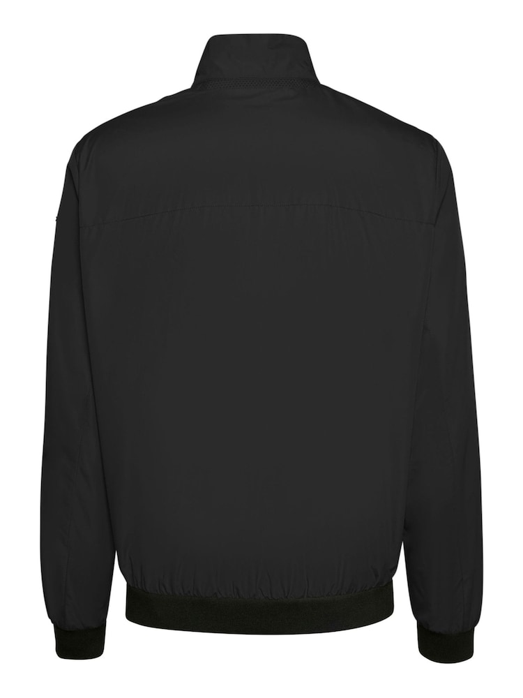 Geox Mens Jharrod Black Bomber Jacket - Image 1 of 5