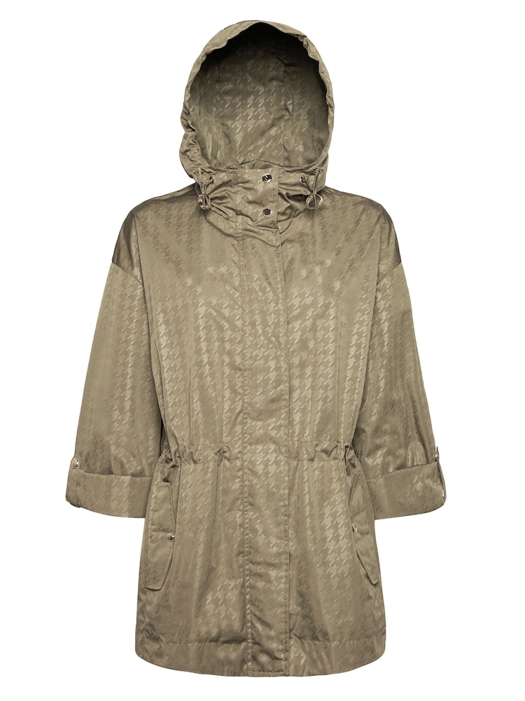 Geox Womens Green Faviola Mid Parka Jacket - Image 2 of 6