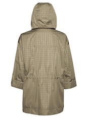 Geox Womens Green Faviola Mid Parka Jacket - Image 3 of 6