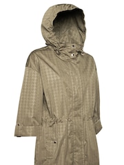 Geox Womens Green Faviola Mid Parka Jacket - Image 4 of 6