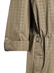 Geox Womens Green Faviola Mid Parka Jacket - Image 5 of 6