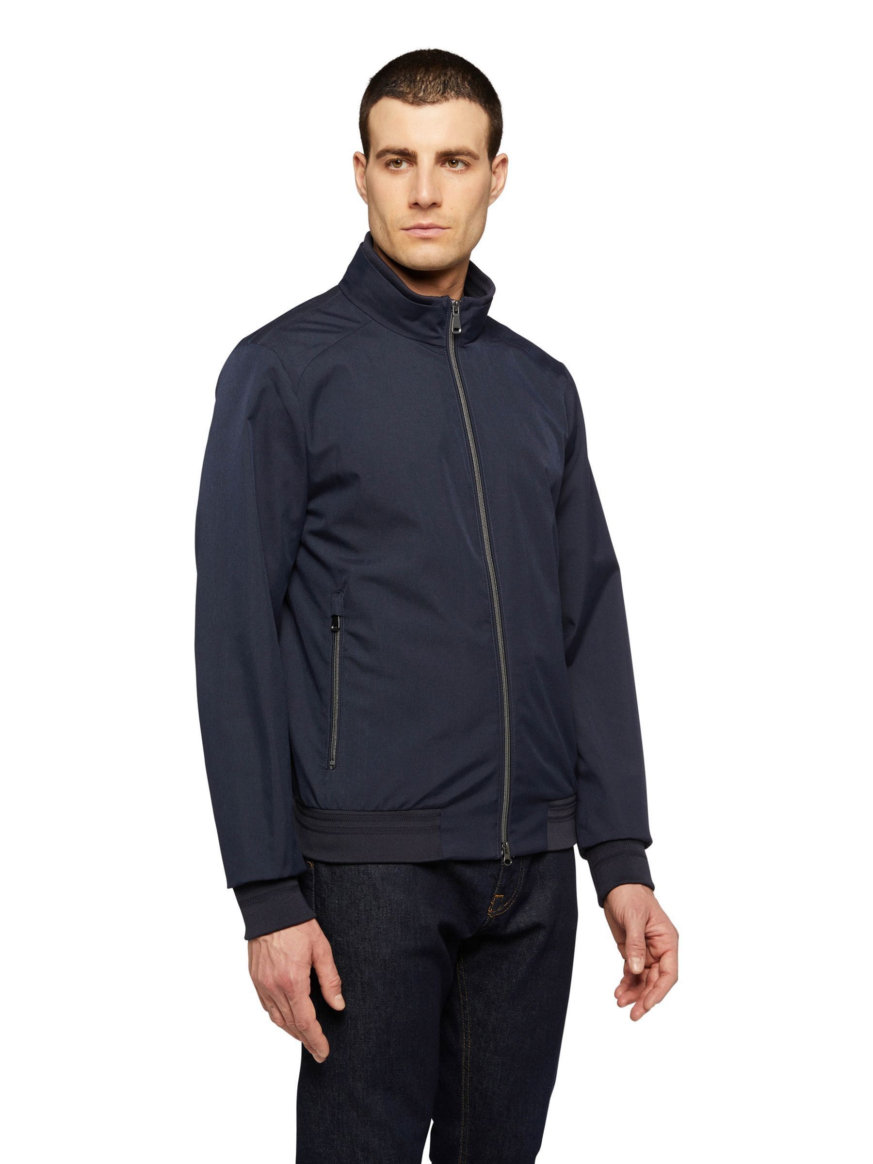 Buy Geox Mens Kaven Black Bomber Jacket from Next Luxembourg