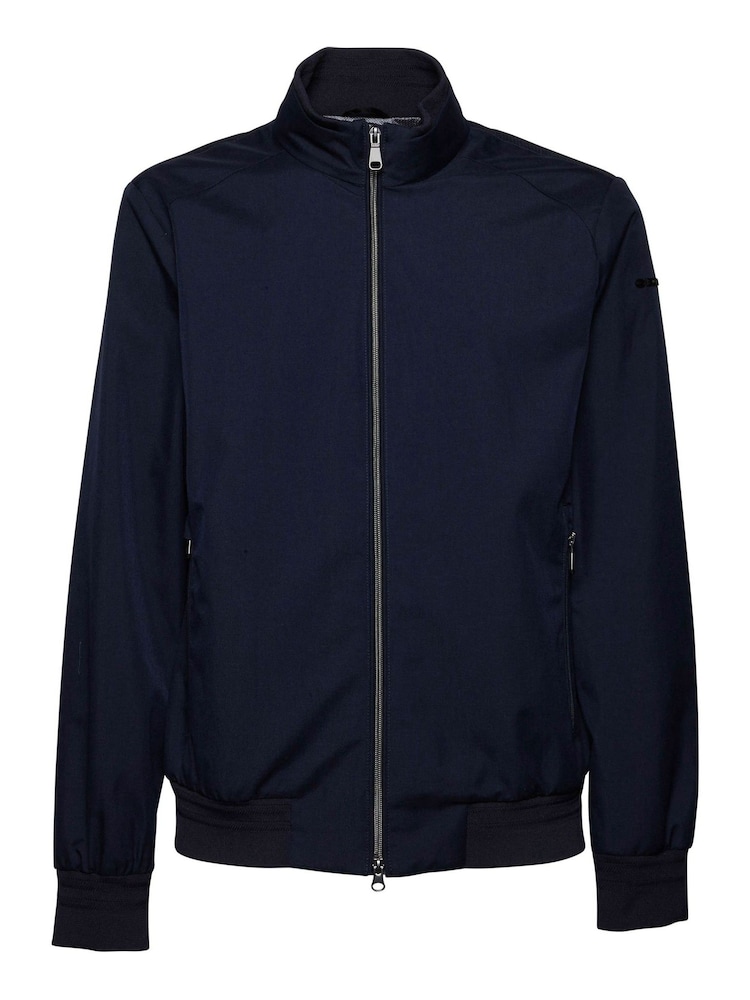Geox Mens Kaven Black Bomber Jacket - Image 2 of 6