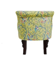 Emma Shipley Lime Green Langley Rousseau Velvet Chair - Image 4 of 4