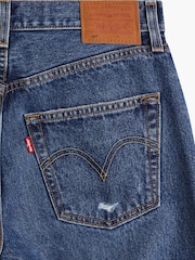 Levi's® Indigo Destructed 501® '90s Straight Fit Jeans - Image 8 of 8