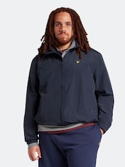 Lyle & Scott Navy Blue Plus Size Hooded Jacket - Image 1 of 5