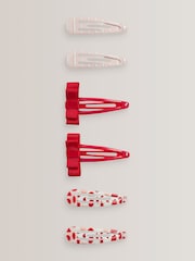 Red School Hair Accessories Set - Image 7 of 7