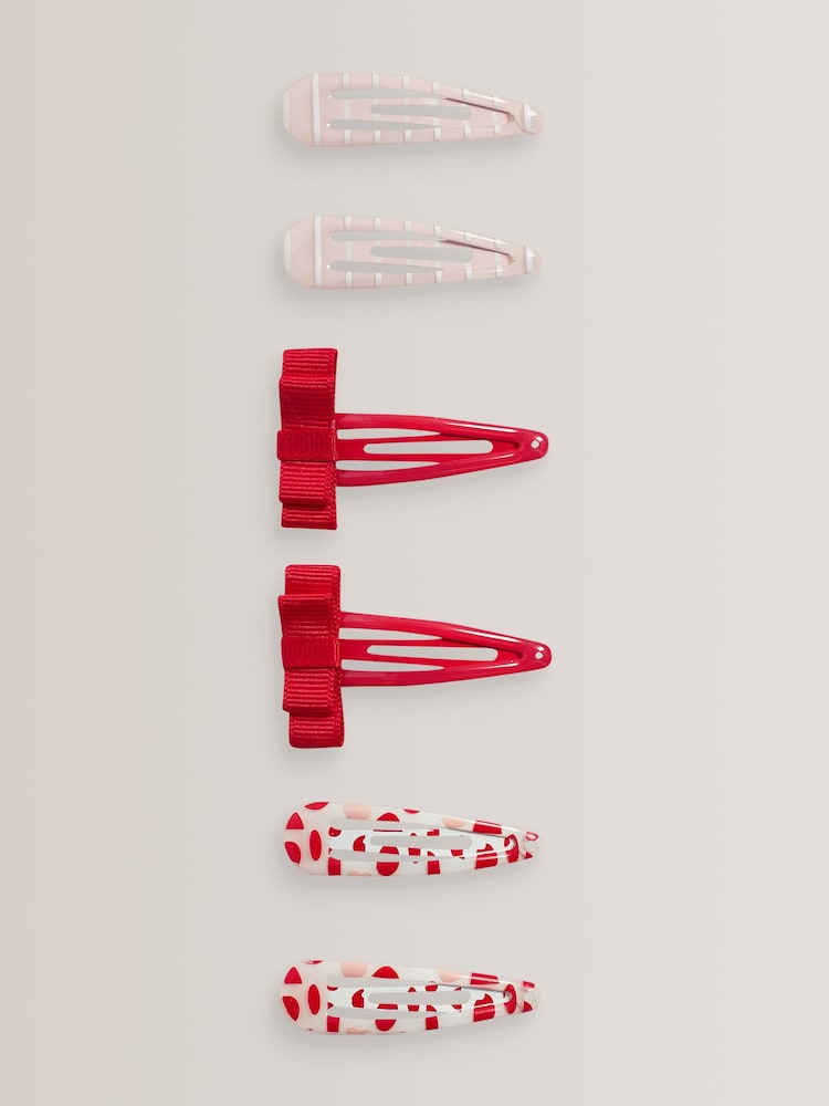 Red School Hair Accessories Set - Image 7 of 7