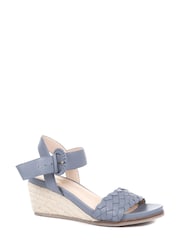 Jones Bootmaker Ladies Luana Leather Wedge Sandals - Image 4 of 6
