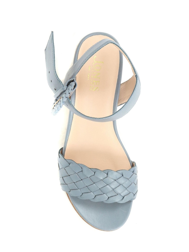 Jones Bootmaker Ladies Luana Leather Wedge Sandals - Image 6 of 6